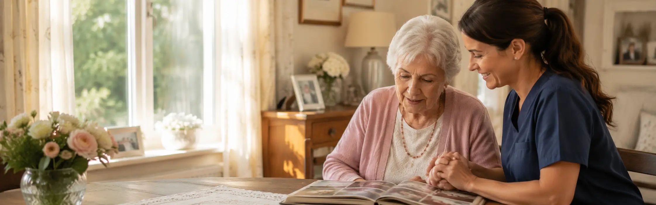 Supportive in-home memory care and a calm environment